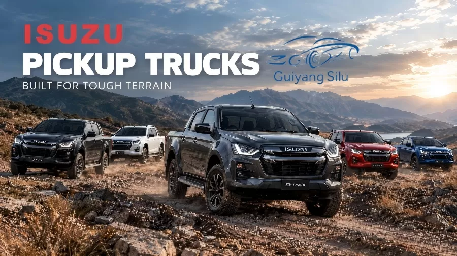 4 пикапа Isuzu из Китая: найдите подходящую модель для вашего бизнеса